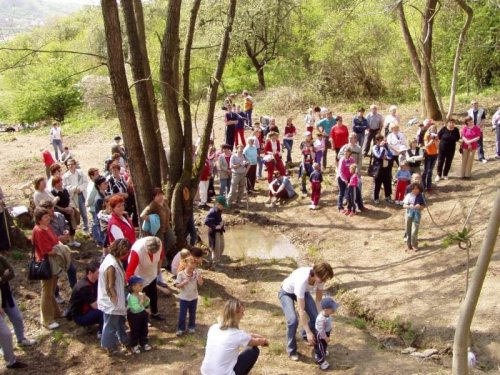 Otvírání studánky - 30.4.2005